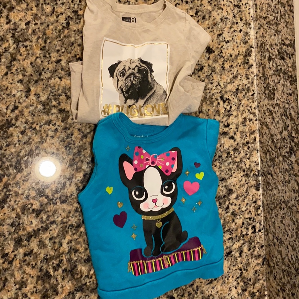 Long sleeve t-shirt and sweater